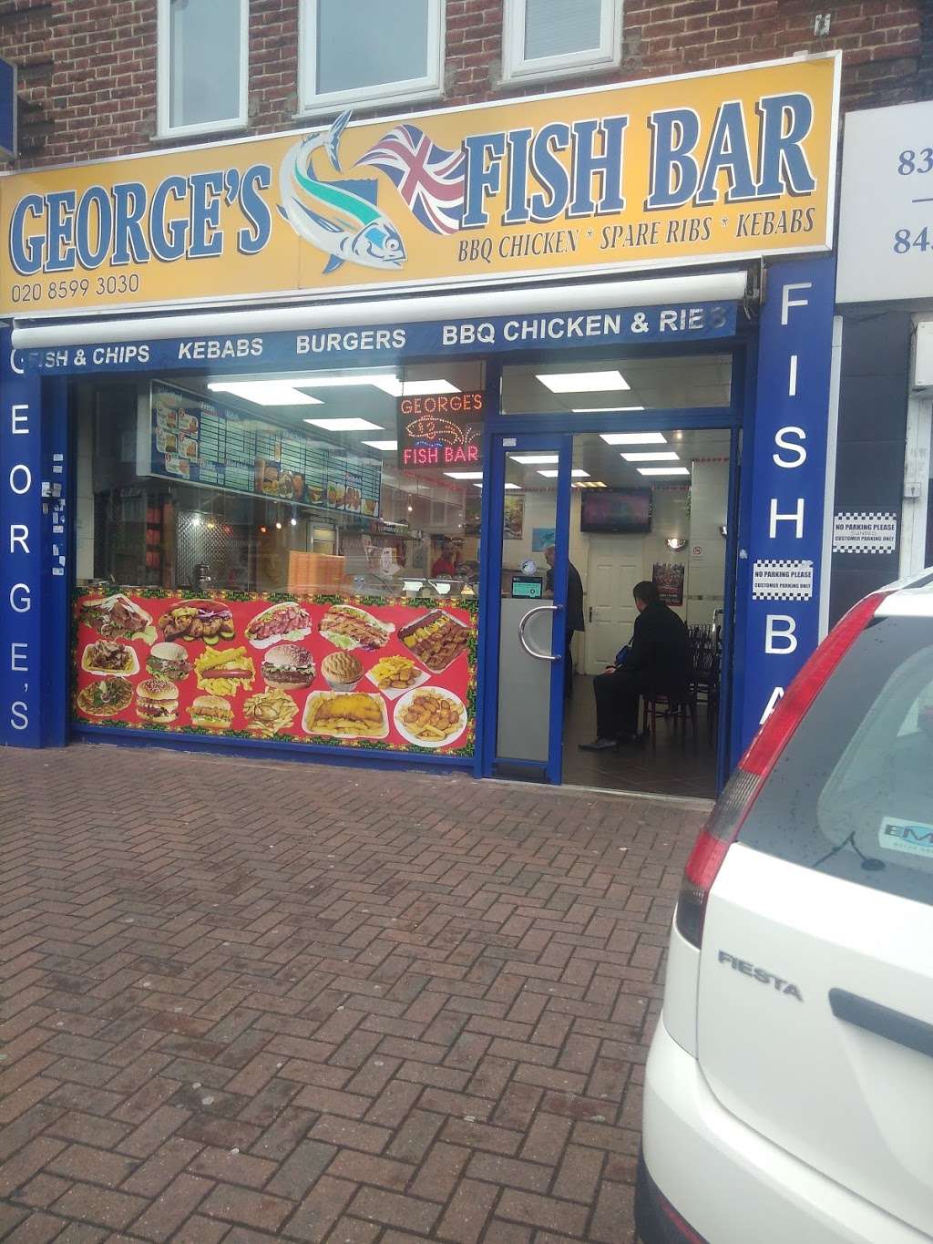 Georges Fish Bar | Longbridge Rd, Dagenham RM8 2DA, UK | Phone: 020 8599 3030
