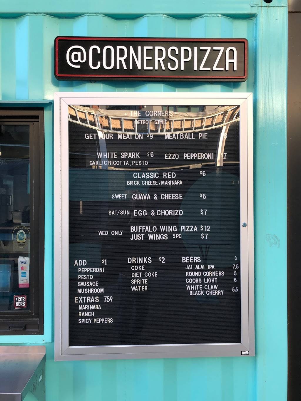 The Corners Pizza | 615 Channelside Drive Space #9, Tampa, FL 33602, USA | Phone: (813) 328-1322