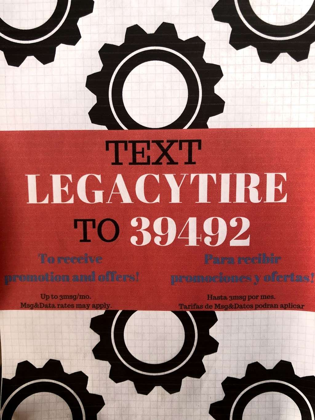 LEGACY TIRE SERVICE | 4616 Samuell Blvd, Mesquite, TX 75149, USA | Phone: (214) 351-2065