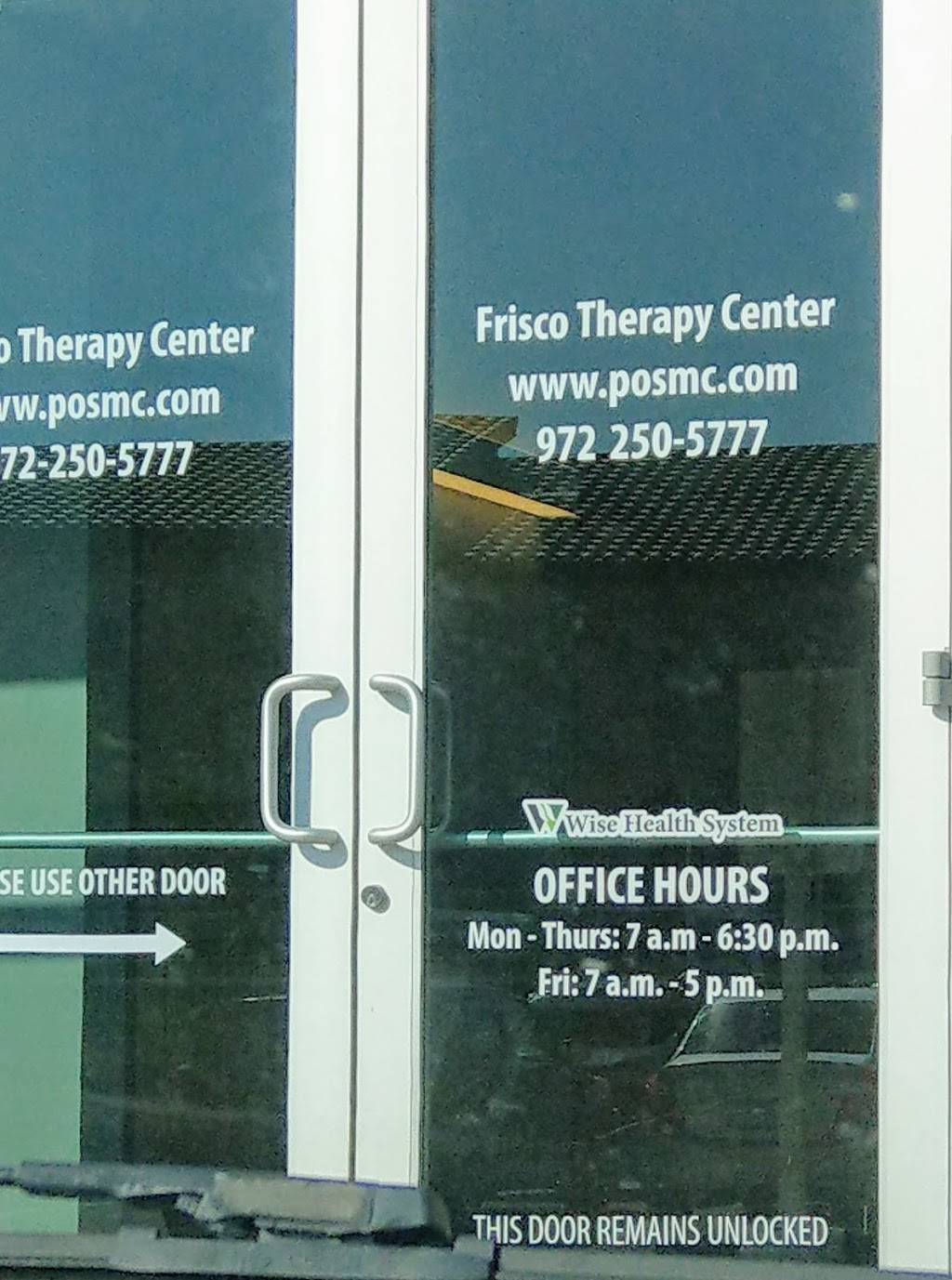 Frisco Physical Therapy | 6363 Dallas Pkwy, Frisco, TX 75034, USA | Phone: (972) 250-5777