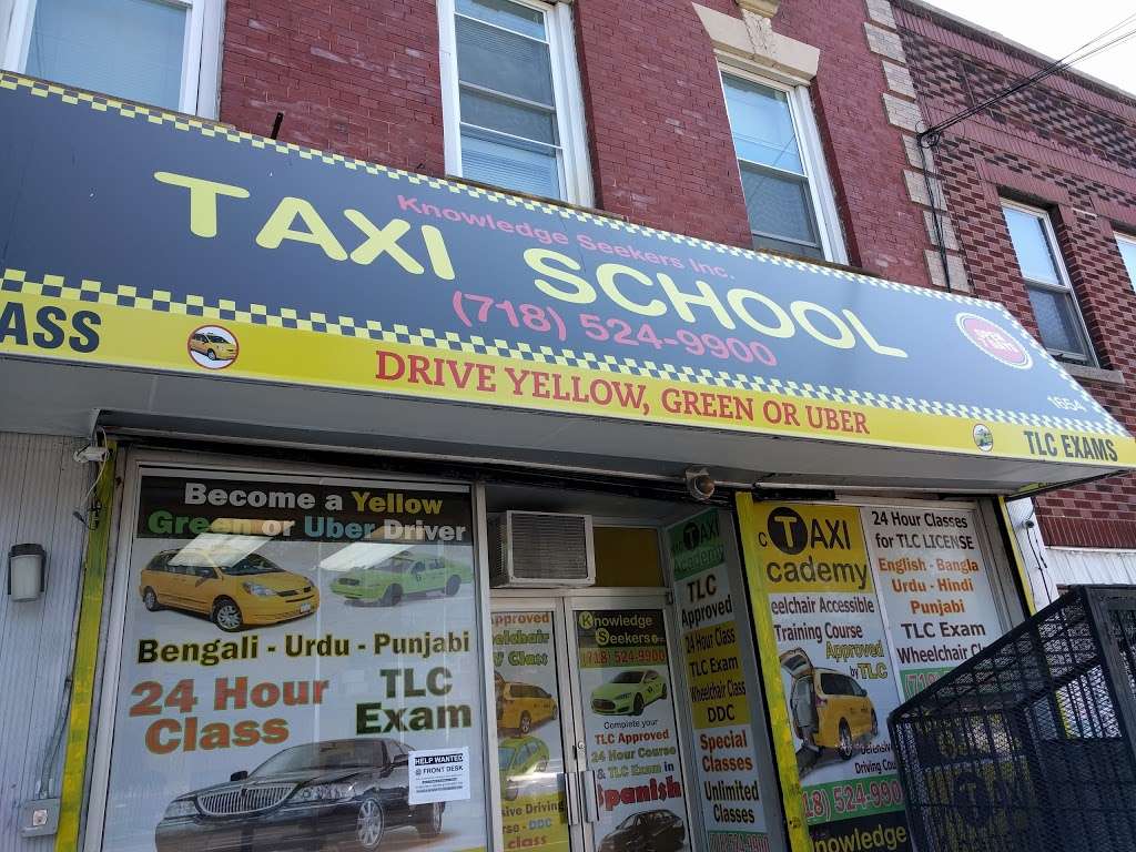 Knowledge Seekers Taxi School | 1654 Castle Hill Ave, Bronx, NY 10462, USA | Phone: (718) 524-9900