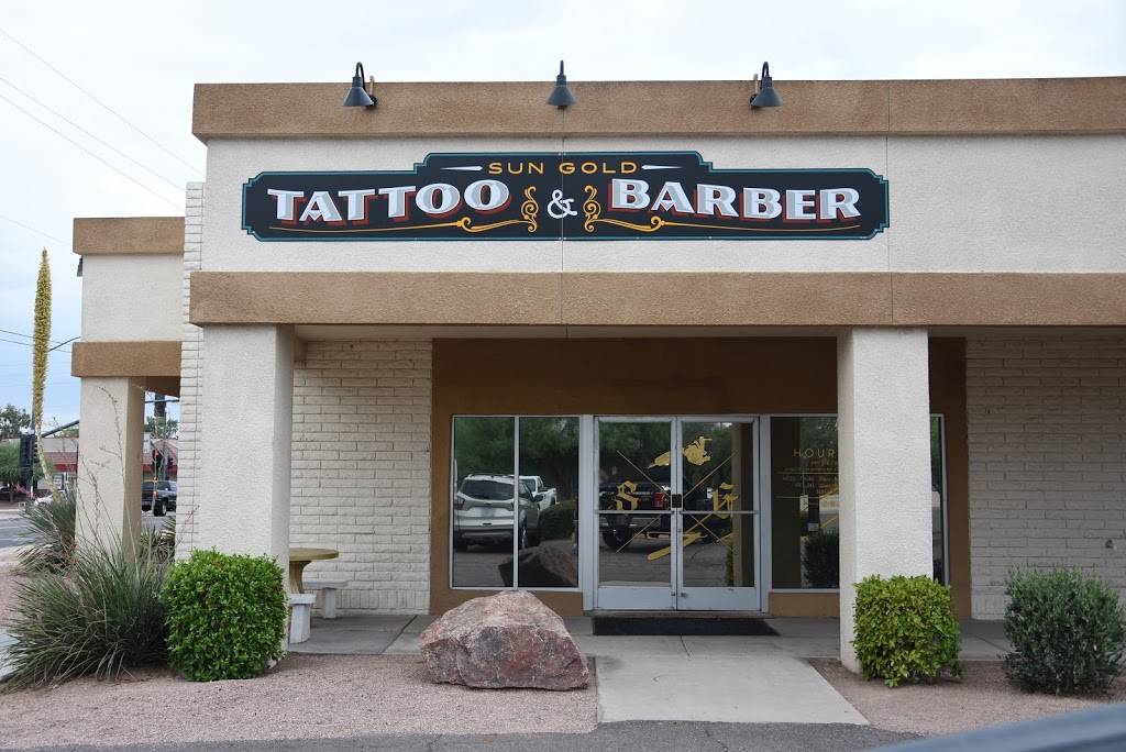 Sun Gold Tattoo & Barber | 1608 N Miller Rd UNIT 3, Scottsdale, AZ 85257, USA | Phone: (480) 398-7375