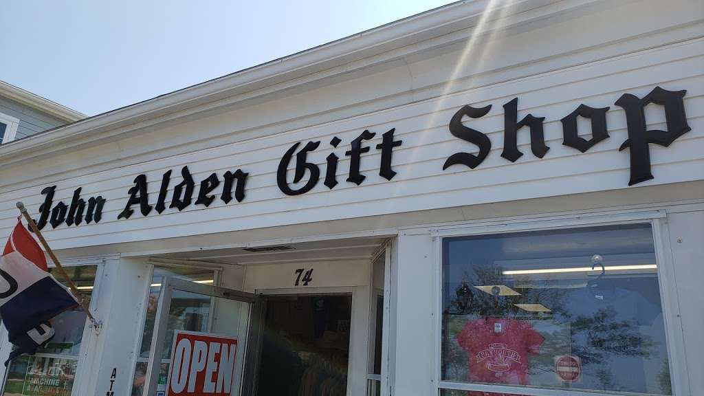 John Alden Gift Shop Inc | 74 Water St, Plymouth, MA 02360, USA | Phone: (508) 746-1887