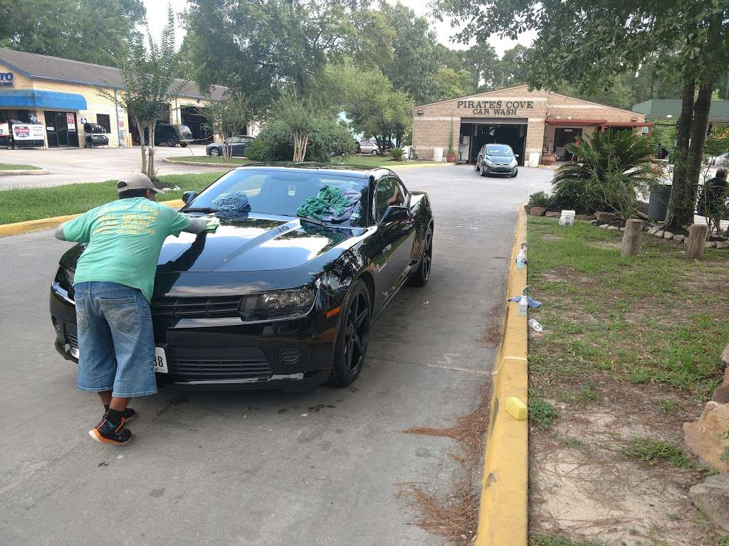 Pirates Cove Car Wash in 2314 Northpark Dr, Kingwood, TX 77339, USA