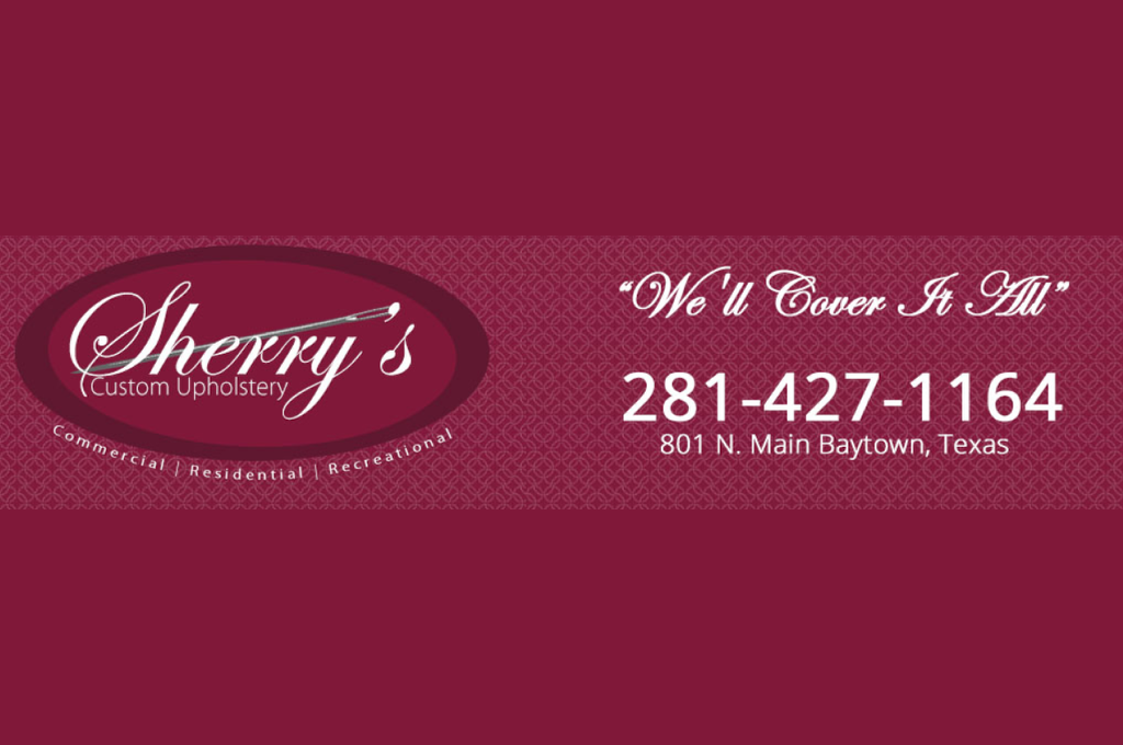 Sherrys Upholstery | 801 N Main St, Baytown, TX 77520, USA | Phone: (281) 427-1164