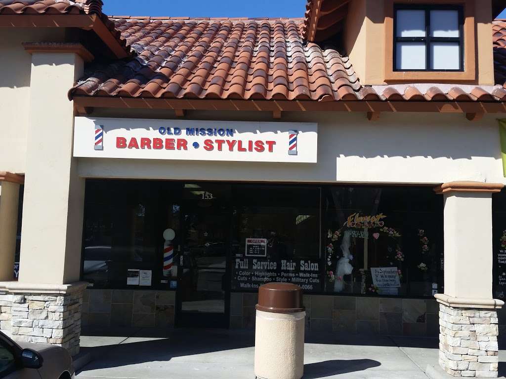 Old Mission Barber-Stylists | 3784 Mission Ave, Oceanside, CA 92058, USA | Phone: (760) 721-0066