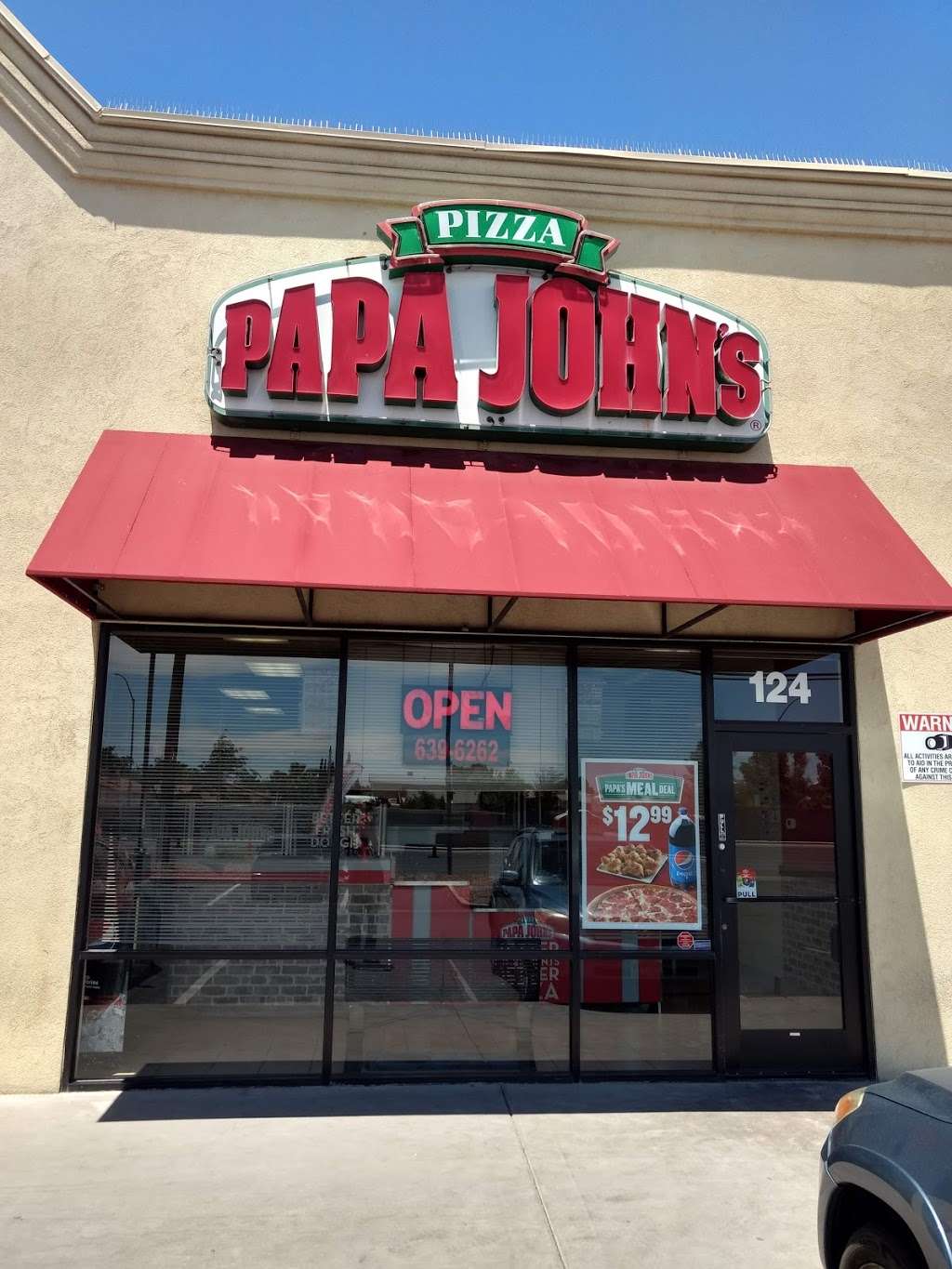 Papa Johns Pizza | 4444 W Craig Rd Ste 124, North Las Vegas, NV 89032, USA | Phone: (702) 639-6262