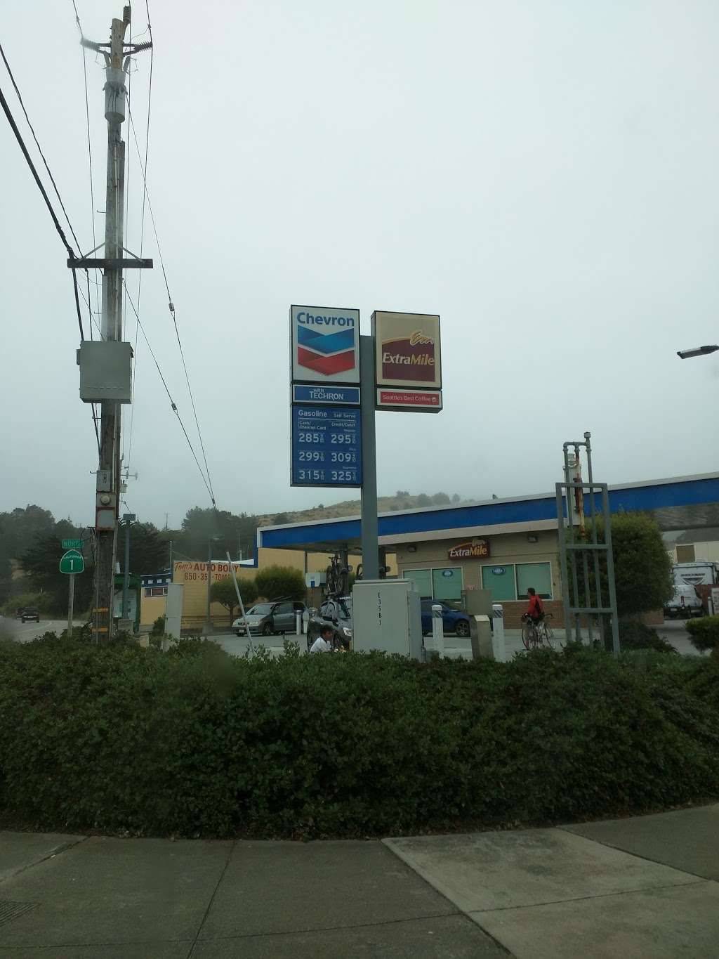 Chevron ExtraMilePacifica | 2095 Coast Hwy, Pacifica, CA 94044, USA | Phone: (650) 355-8545