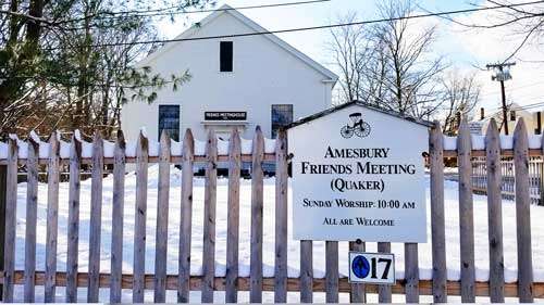 Amesbury Friends Meeting (Quakers) | 120 Friend St, Amesbury, MA 01913, USA | Phone: (978) 378-0553