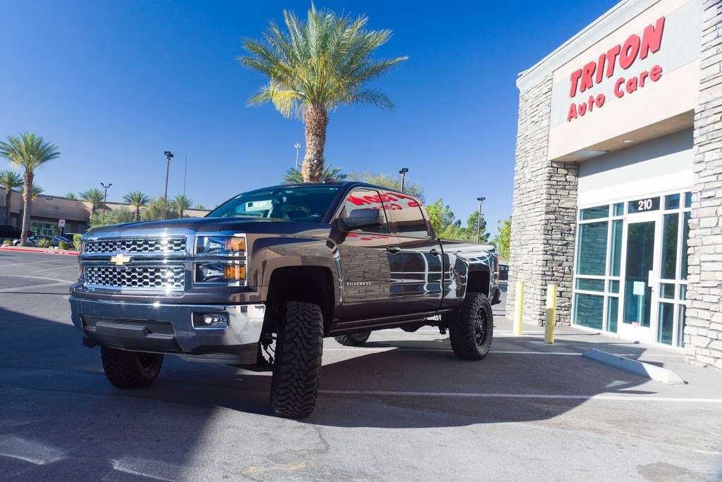 Triton Auto Care | 6635 S Tenaya Way Suite 210, Las Vegas, NV 89113 | Phone: (702) 780-8770