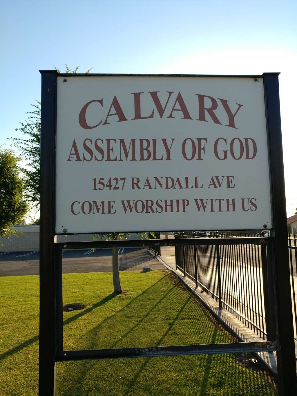 Assembly of God Calvary | Fontana, CA 92335, USA | Phone: (909) 823-2202