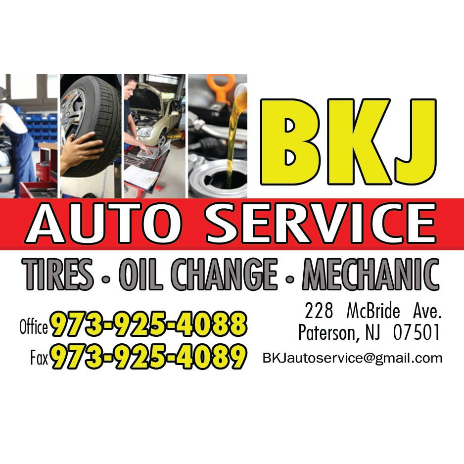 Bkj Auto Service | 228 McBride Ave, Paterson, NJ 07501, USA | Phone: (973) 925-4088