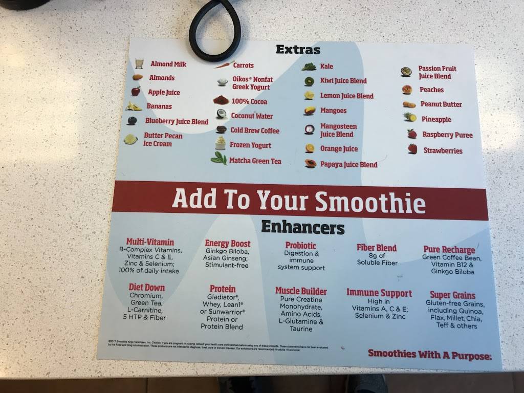 Smoothie King | 3723 19th St, Lubbock, TX 79410, USA | Phone: (806) 785-5464