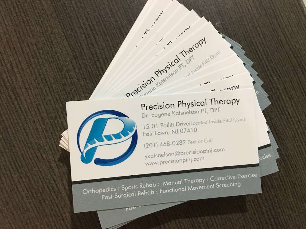 Precision Physical Therapy | 15-01 Pollitt Dr Unit 3, Fair Lawn, NJ 07410, USA | Phone: (201) 468-0282