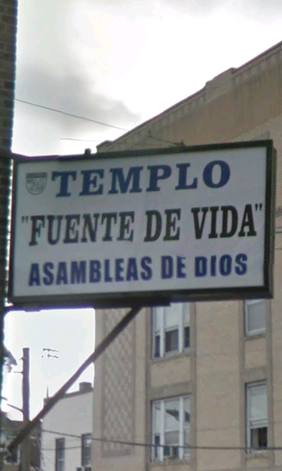 Templo Fuente De Vida Corporation | 519 59th St, West New York, NJ 07093 | Phone: (201) 854-2011