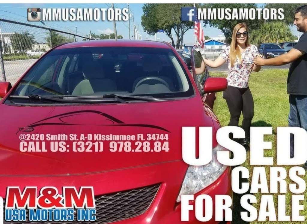 M&M USA MOTORS INC | 2420 Smith St Unit A, Kissimmee, FL 34744, USA | Phone: (321) 978-2884