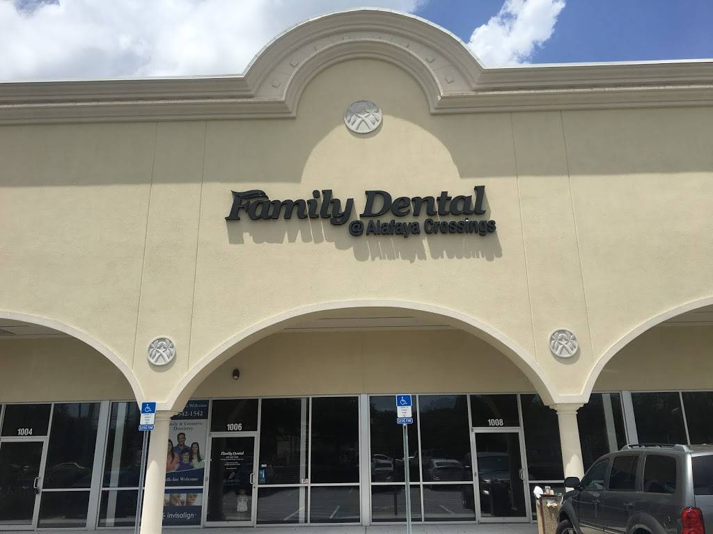 Family Dental at Alafaya Crossings | 1984 Alafaya Trail Ste 1006, Oviedo, FL 32765 | Phone: (407) 542-1542