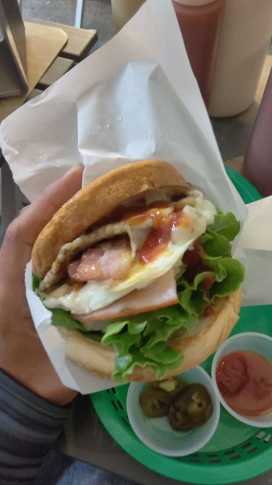 Junior Barbecue Burger | 2-98 Napoleon St, San Francisco, CA 94124, USA | Phone: (650) 271-2479