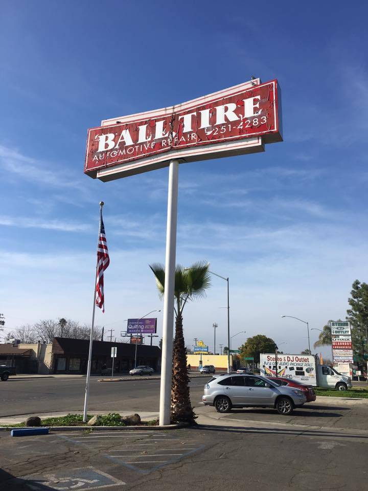 Ball Tire and Automotive | 4741 E Kings Canyon Rd, Fresno, CA 93702, USA | Phone: (559) 251-4283