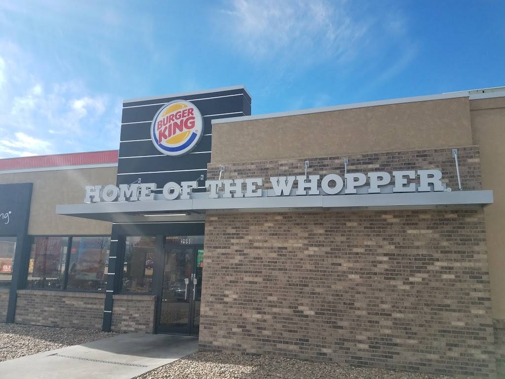 Burger King | 2990 N Powers Blvd, Colorado Springs, CO 80922, USA | Phone: (719) 867-1531