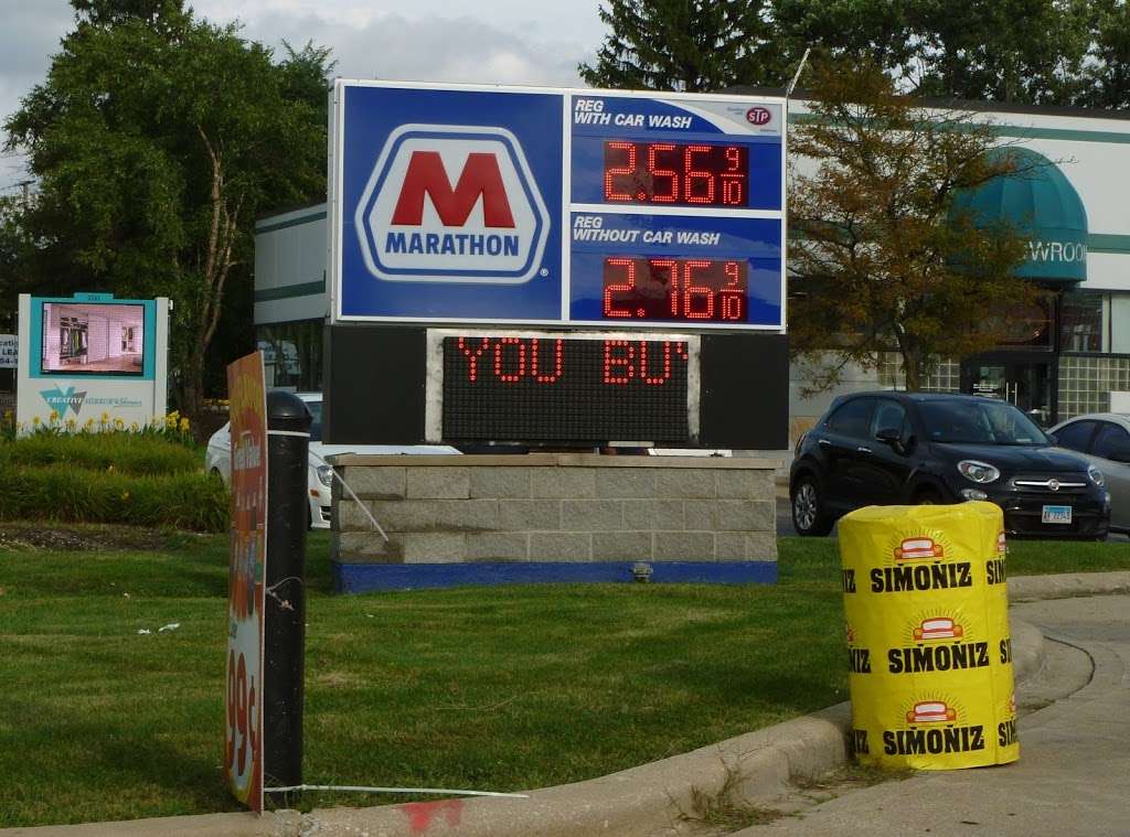 Marathon gas station | 2151 w armytrail rd, Addison, IL 60101 | Phone: (630) 932-9227