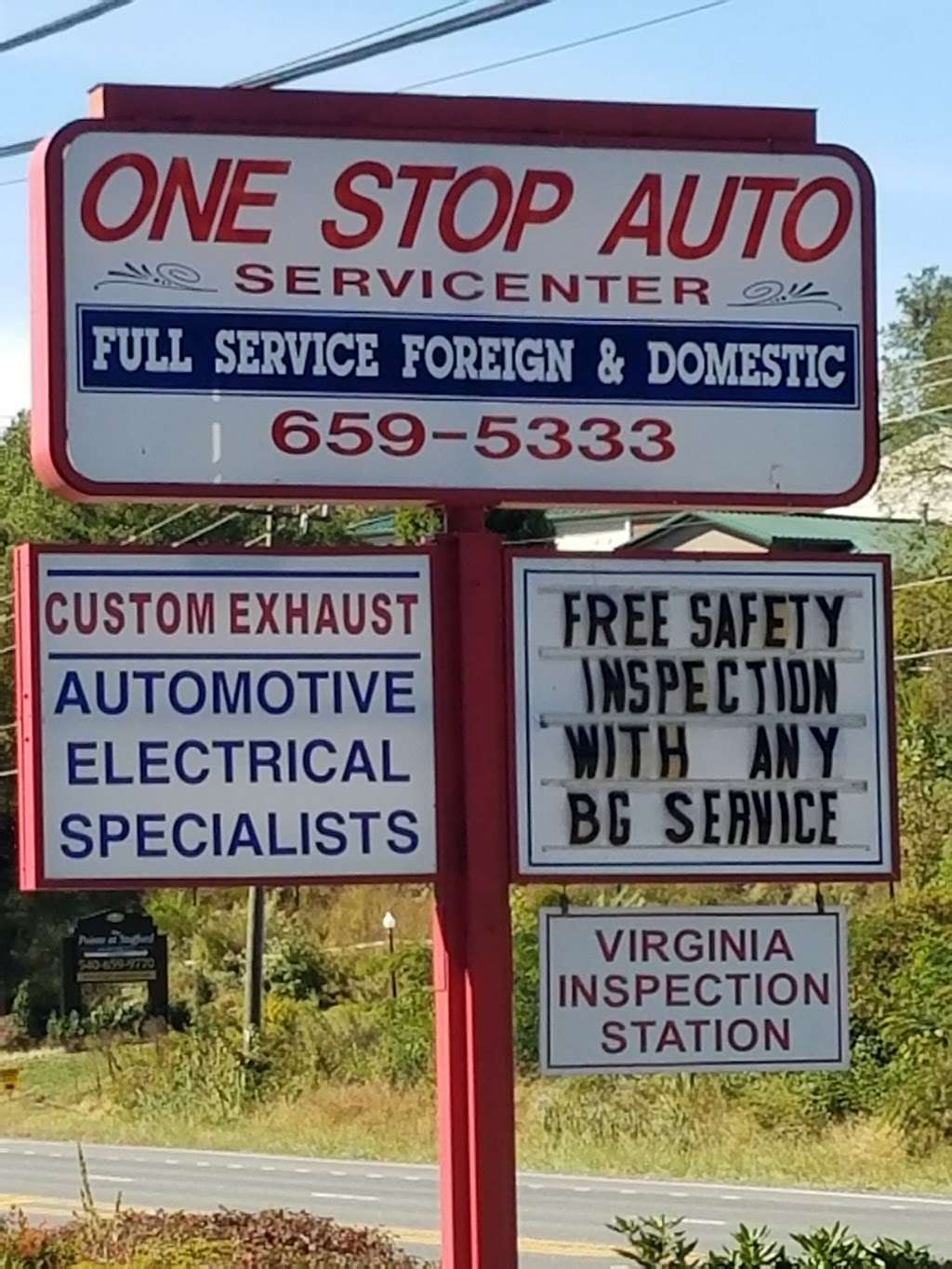 One Stop Auto Services Center | 3542 Jefferson Davis Hwy, Stafford, VA 22554, USA | Phone: (540) 659-5333