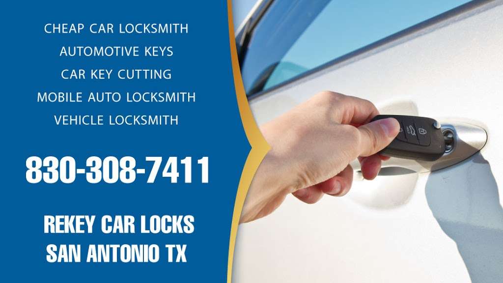 Rekey Car Locks San Antonio TX | 910 Kitty Hawk Rd, Universal City, TX 78148, USA | Phone: (830) 308-7411