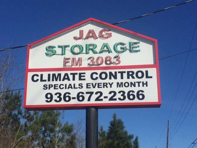 Jag Storage | 1367 Beach Airport Rd, Conroe, TX 77301, USA | Phone: (936) 672-2366