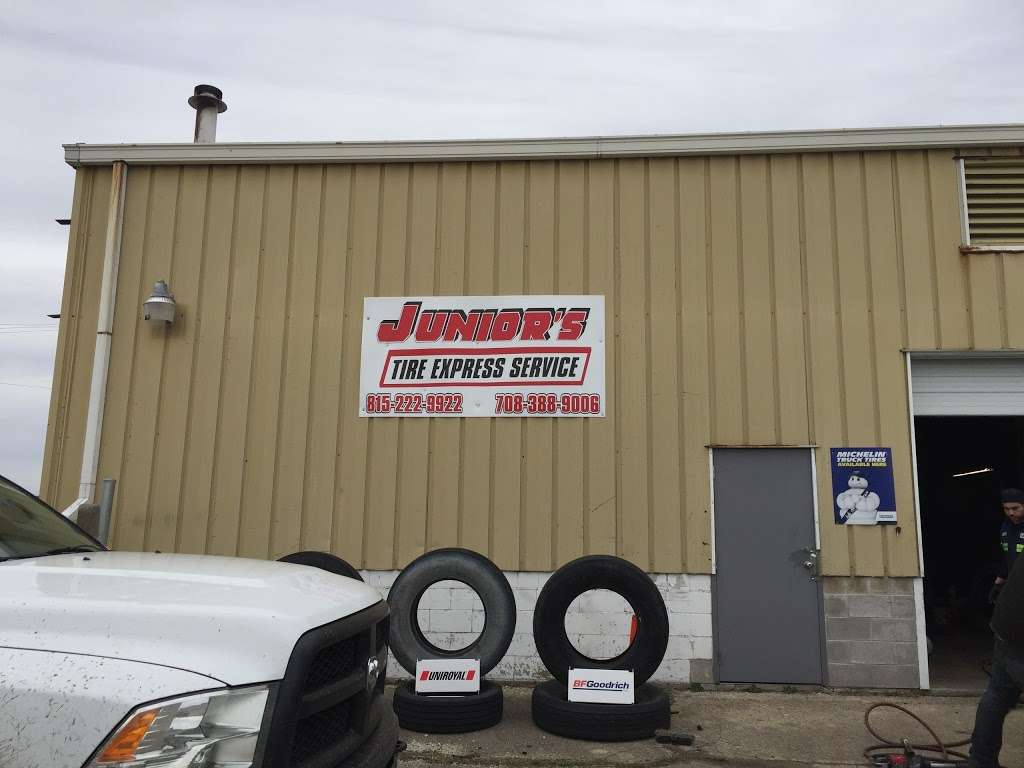 Juniors Tire Services Inc. | 30650 IL-53, Wilmington, IL 60481, USA | Phone: (708) 388-9006