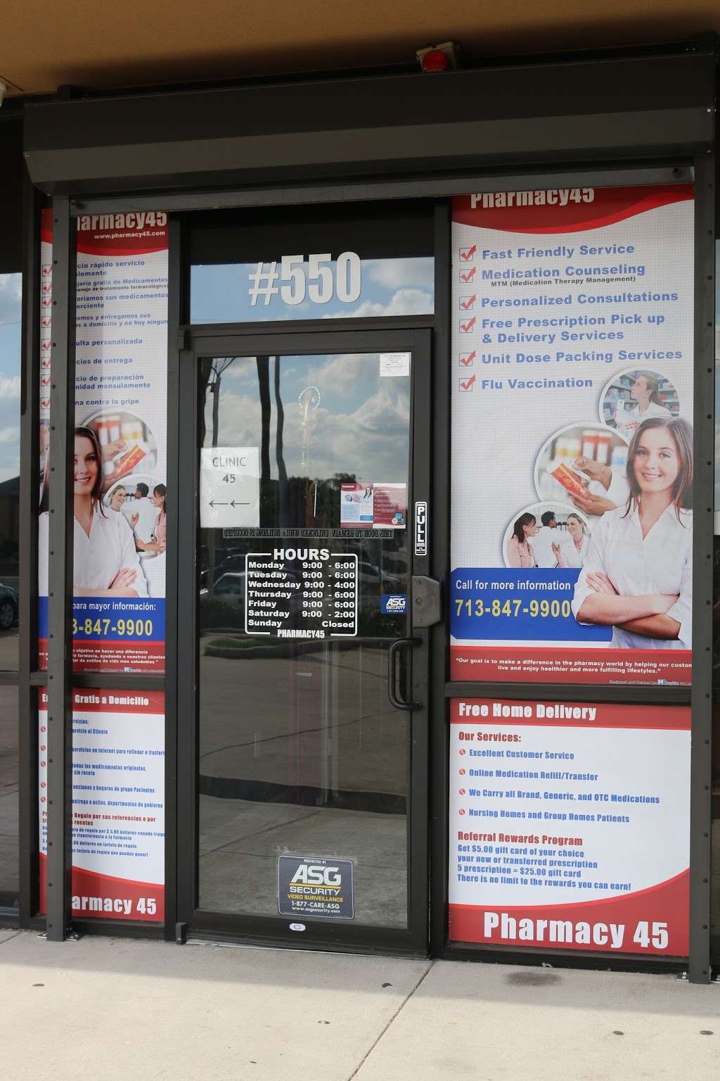 Pharmacy 45 | 8221 Gulf Fwy #550, Houston, TX 77017 | Phone: (832) 206-4540