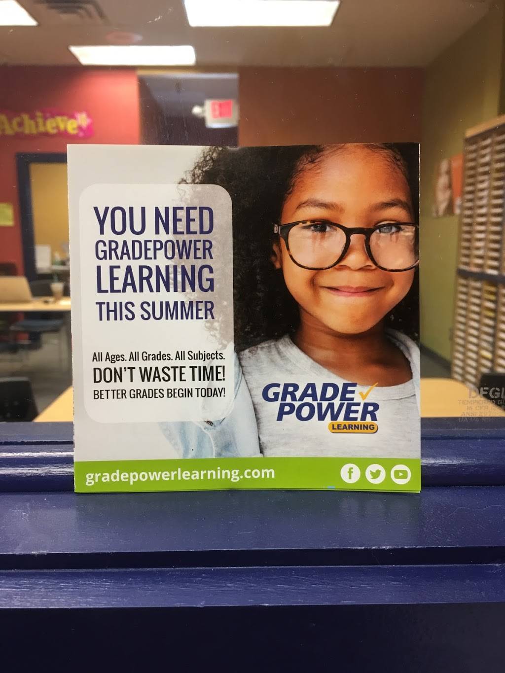 GradePower Learning Maplewood | 2515 White Bear Ave #14a, Maplewood, MN 55109, USA | Phone: (651) 797-3243