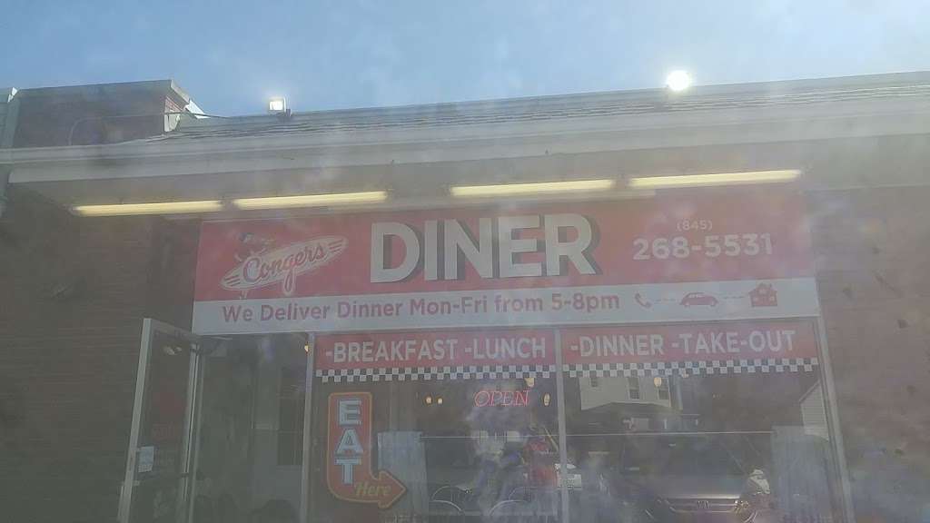 Congers Diner | 2, Old Haverstraw Rd, Congers, NY 10920, USA | Phone: (845) 268-5531