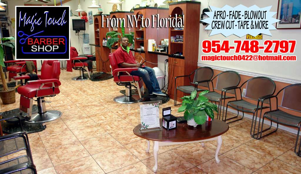 Magic Touch Barber Shop | 8729 NW 50th St, Lauderhill, FL 33351 | Phone: (954) 748-2797