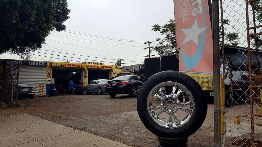 Sergios Tires and Auto Repair | 3247 East Cesar E Chavez Avenue, Los Angeles, CA 90063, USA | Phone: (323) 262-6716