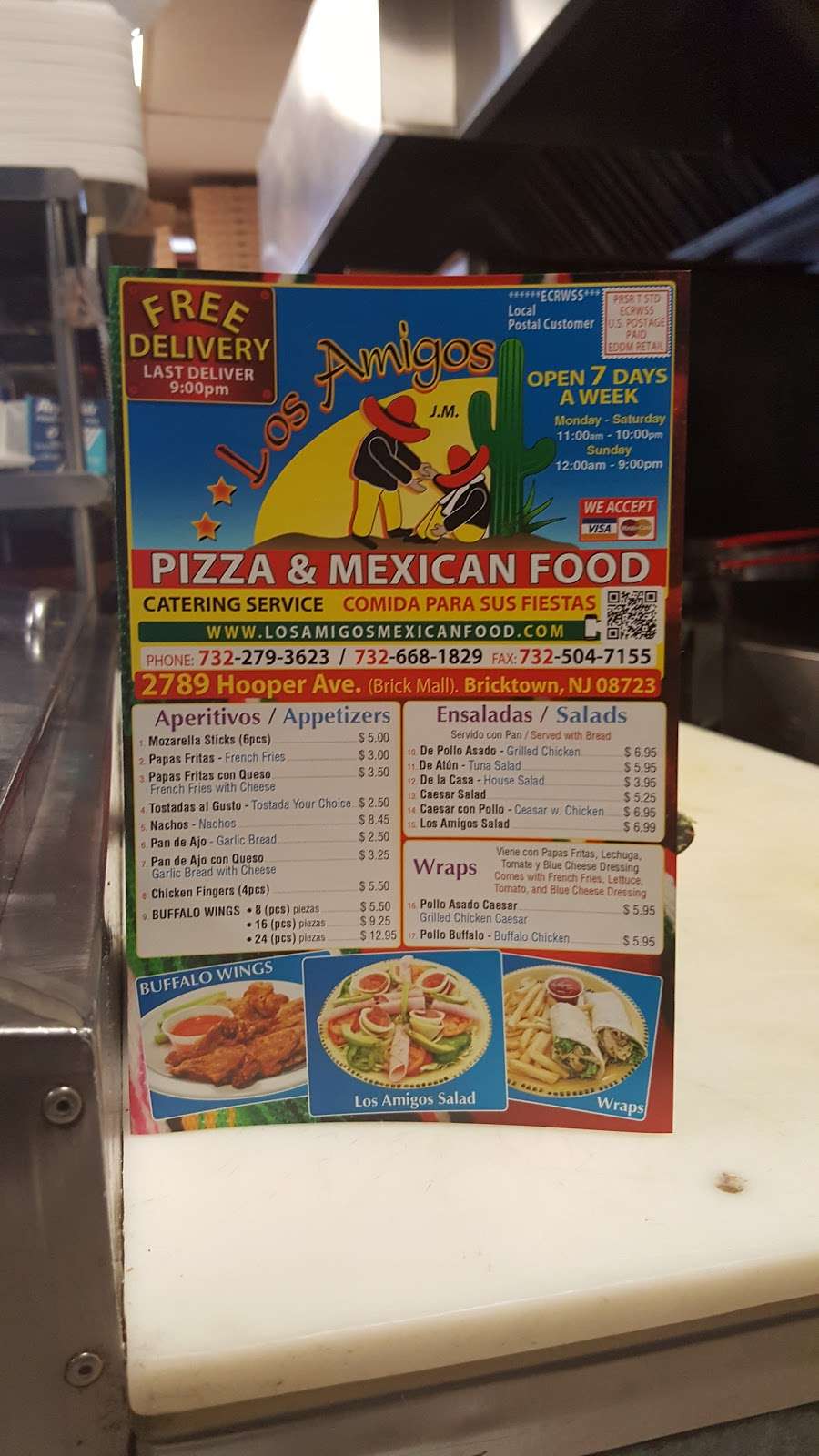 Amigos Pizzeria | 2789 Hooper Ave, Brick, NJ 08723, USA | Phone: (732) 279-3623