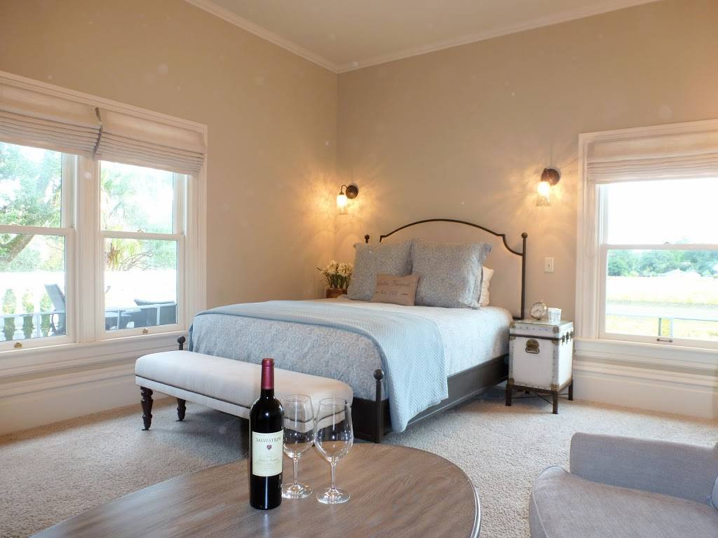 Inn at Salvestrin Winery | 397 Main St, St Helena, CA 94574, USA | Phone: (707) 963-5105