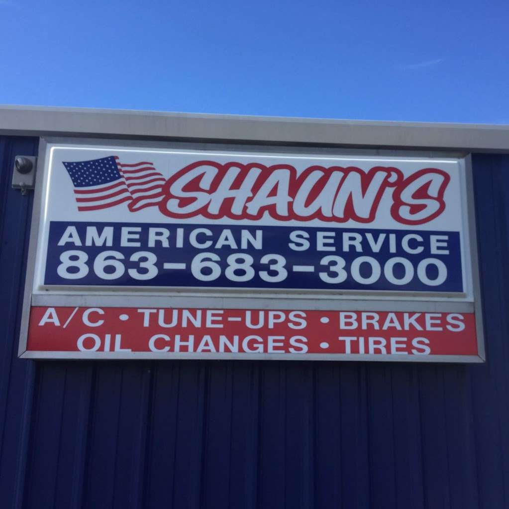 Shauns American Service | 1115 S Combee Rd, Lakeland, FL 33801, USA | Phone: (863) 683-3000