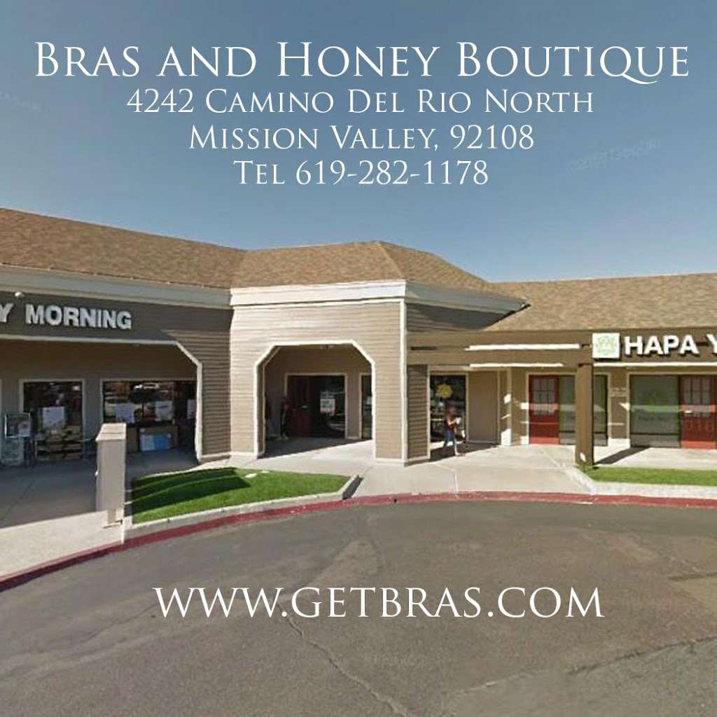 Bras and Honey Boutique/ Enchantress | 4242 Camino Del Rio N Suite 9, San Diego, CA 92108, USA | Phone: (619) 282-1178