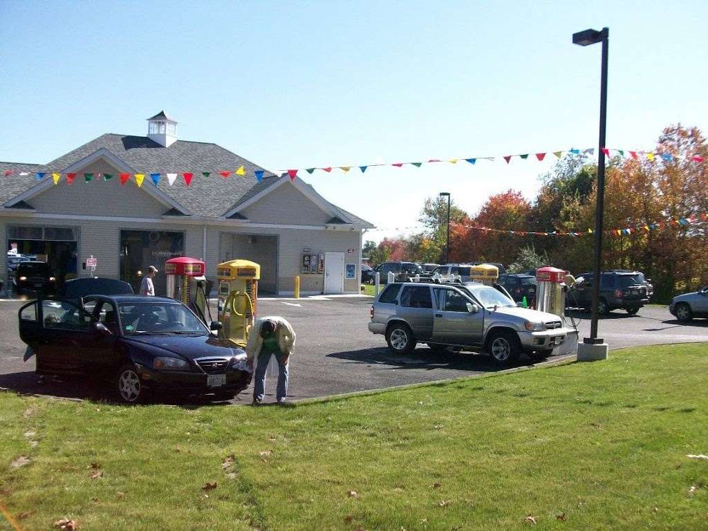 Golden nozzle car wash exterior Idea