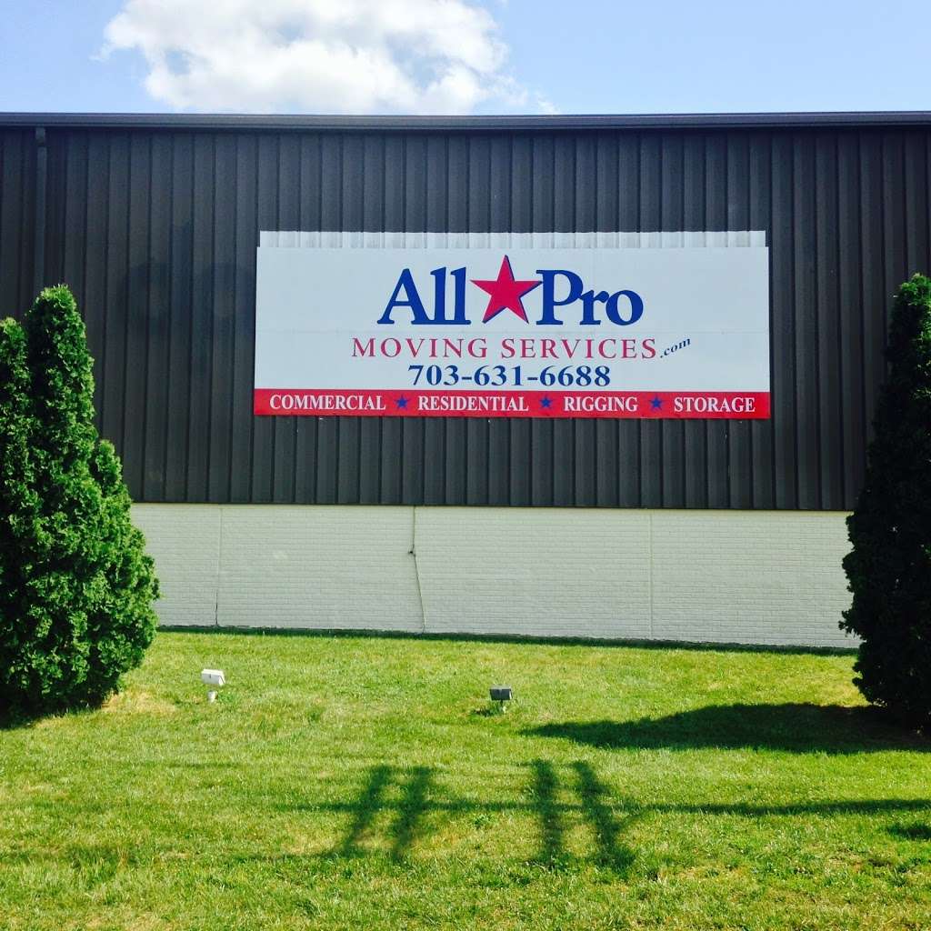 All Pro Moving & Transfer Inc. | 7610 Doane Dr, Manassas, VA 20109, USA | Phone: (703) 631-6688