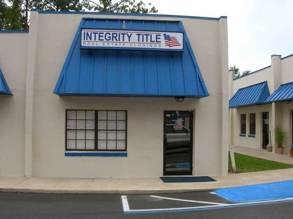 Integrity Title | 1301 Beville Rd #13, Daytona Beach, FL 32119 | Phone: (386) 322-9116