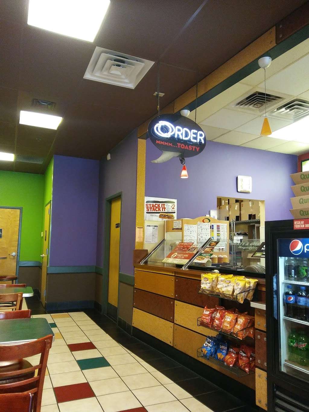 Quiznos | 55 Eastern Blvd N, Hagerstown, MD 21740 | Phone: (301) 665-1006