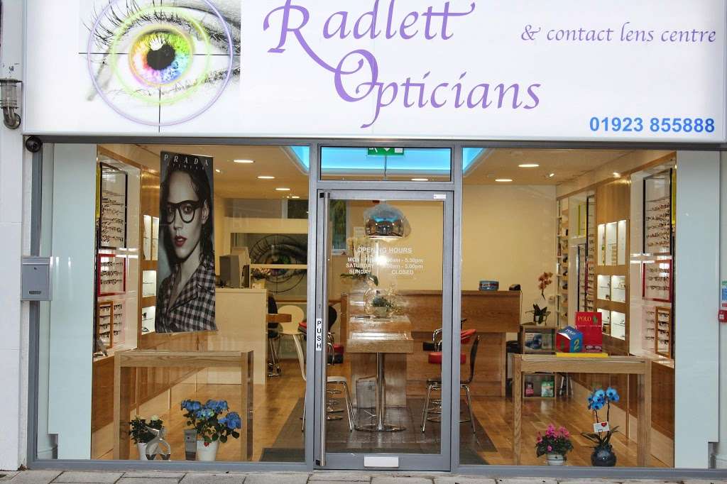 Radlett Opticians & Contact Lens Centre | 353 Watling St, Radlett WD7 7LB, UK | Phone: 01923 855888