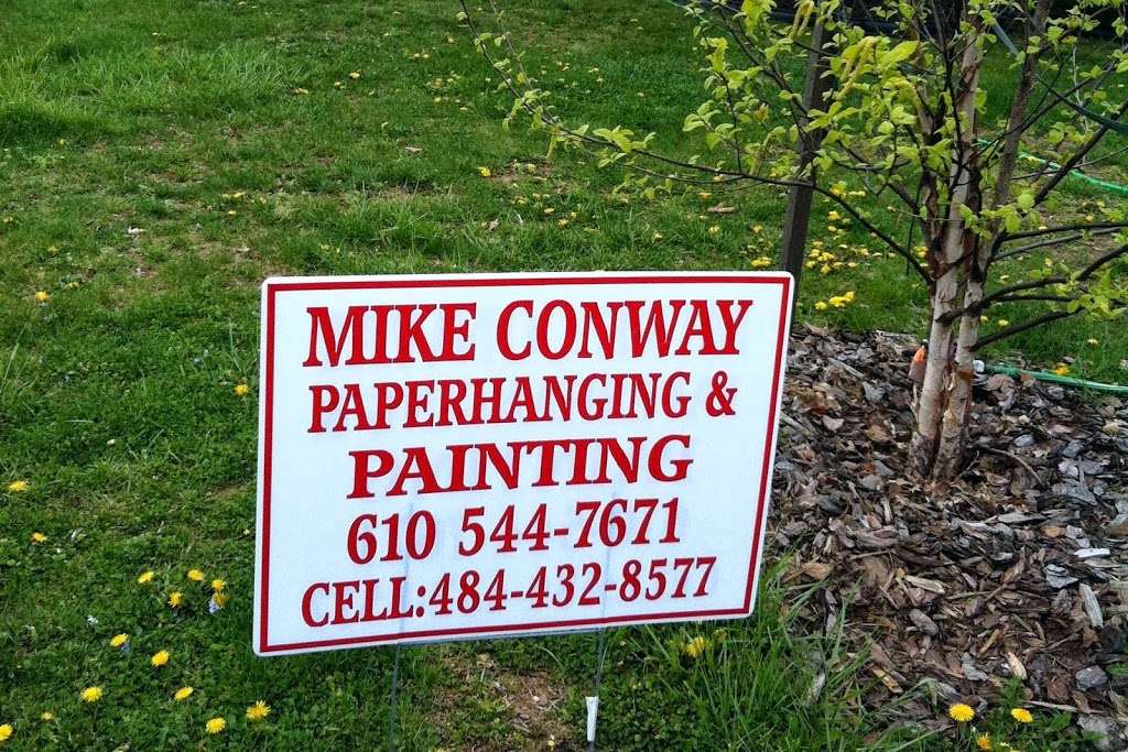 Mike Conway Paperhanging & Painting | 108 Hillview Dr #2608, Springfield, PA 19064, USA | Phone: (610) 544-7671