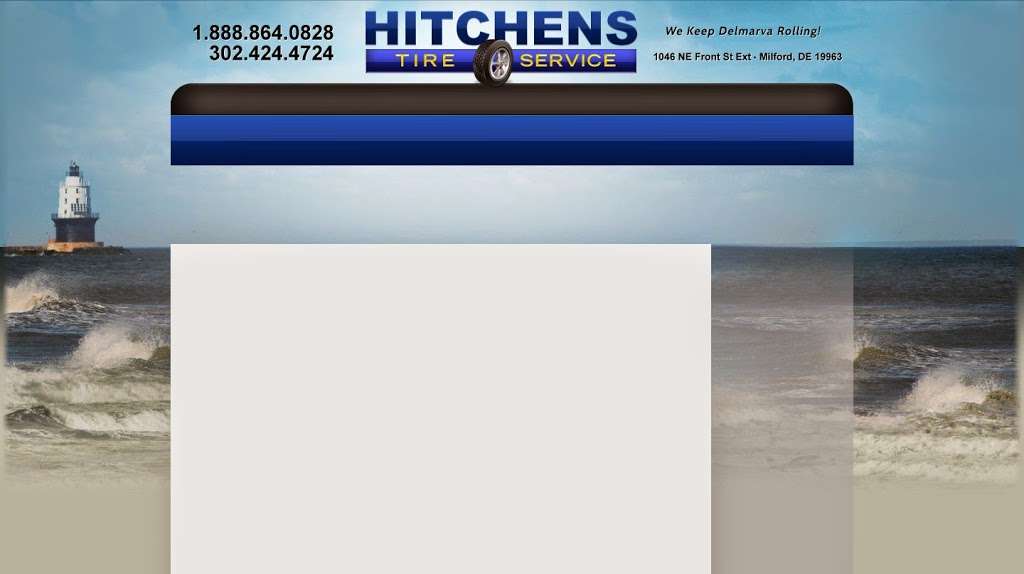 Hitchens Tire Services Inc | 1046 NE Front St, Milford, DE 19963, USA | Phone: (302) 424-4724