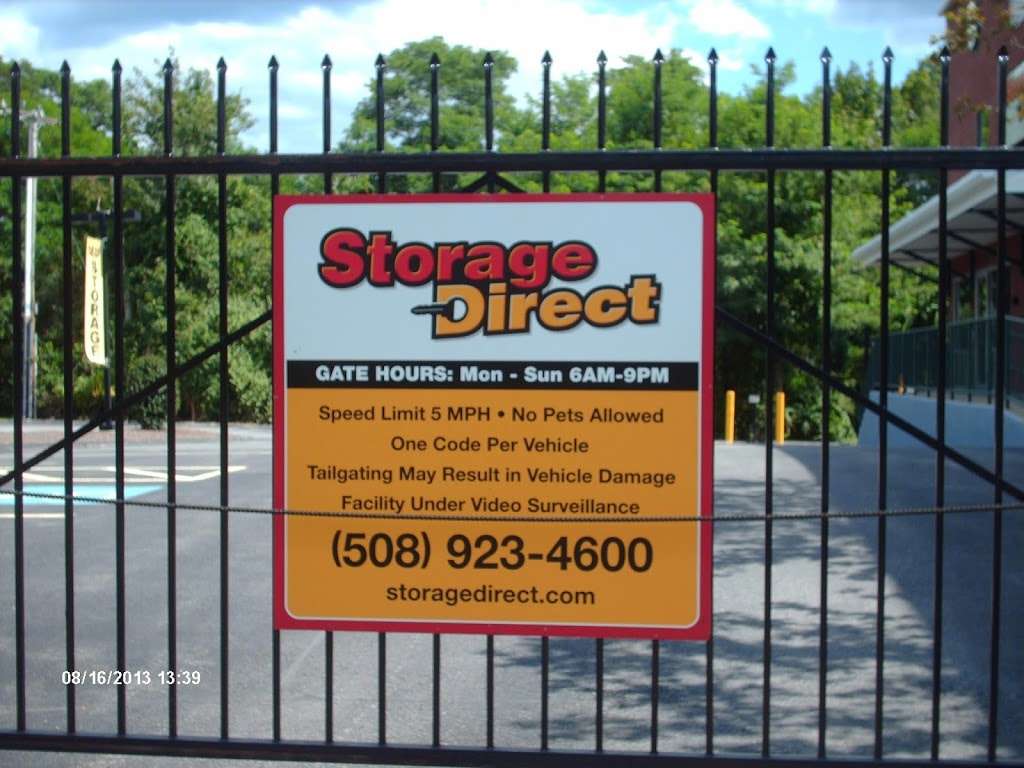 Storage Direct Middleboro | 104 W Grove St, Middleborough, MA 02346, USA | Phone: (508) 834-7402