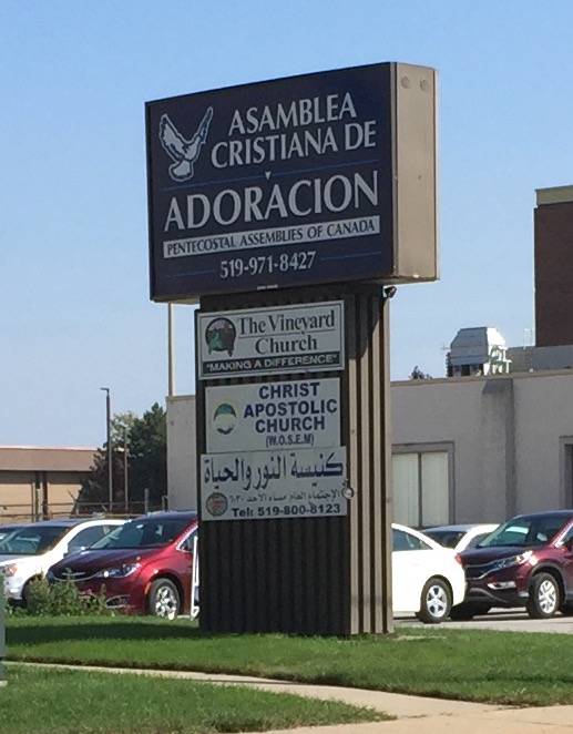 Asamblea Cristiana De Adoracion | 1650 Howard Ave, Windsor, ON N8X 3T7, Canada | Phone: (519) 971-8427