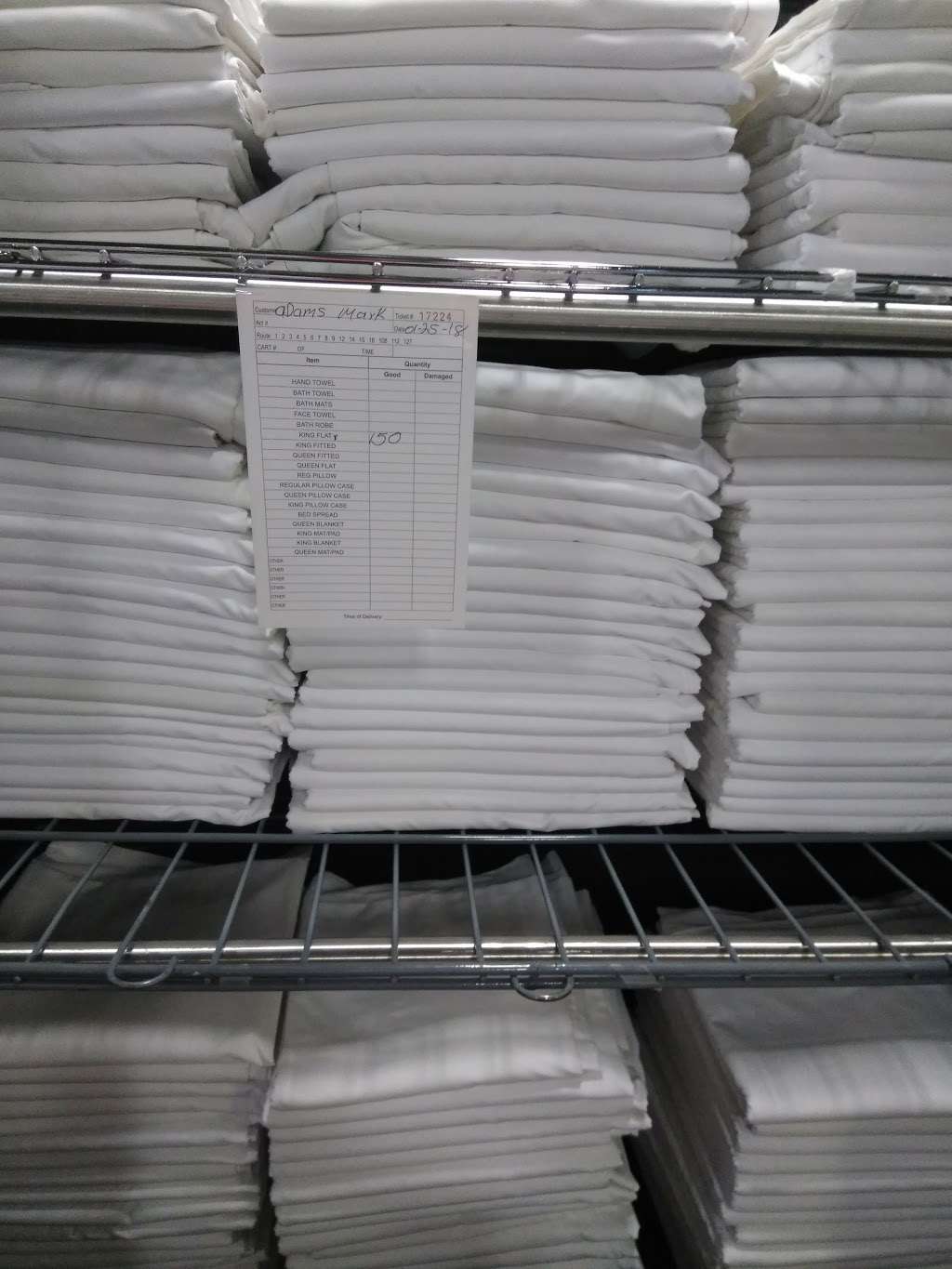 Excel Linen Supply | 501 Funston Rd, Kansas City, KS 66115, USA | Phone: (816) 842-6565