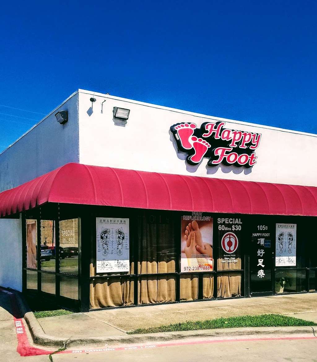 Happy Foot | 115 N Greenville Ave, Richardson, TX 75081, USA | Phone: (972) 238-7888