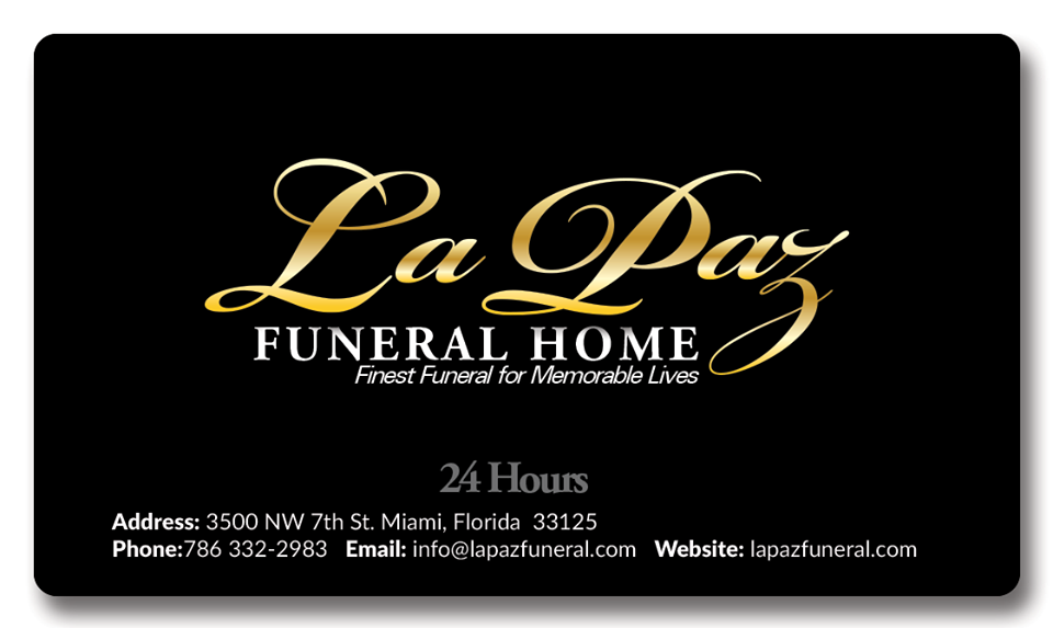 La Paz Funeral Home | 3500 NW 7th St, Miami, FL 33125, USA | Phone: (786) 332-2983